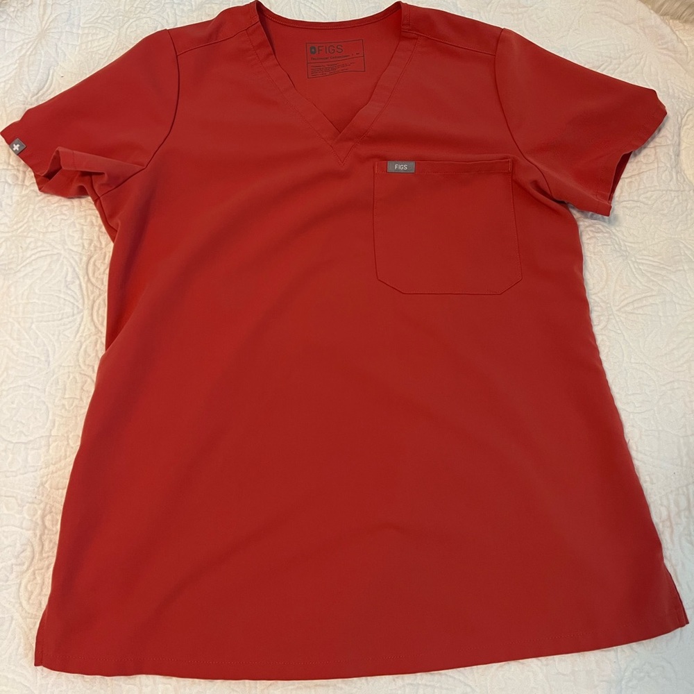 FIGS Clay Catarina Scrub Top Size Medium